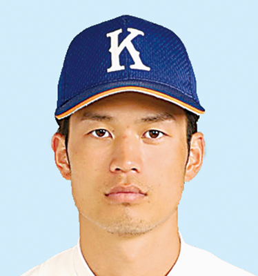 写真：若林楽人外野手（駒大）