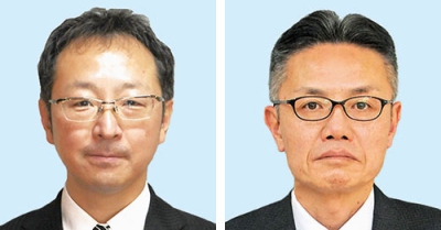 写真：（左から）広地紀彰氏、大塩英男氏