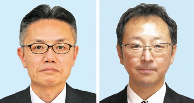 写真：大塩英男氏（左）、広地紀彰氏