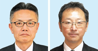 写真：大塩英男氏（左）、広地紀彰氏
