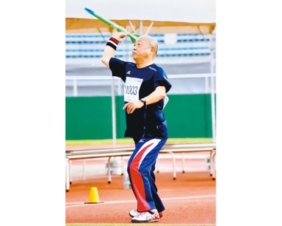 写真：アスリートとして全国優勝も果たした細野さん（提供写真）