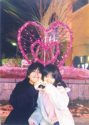 写真：ほろべつ賞・武藤庵心さん、莉愛さん（登別市）