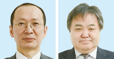 写真：小笠原正光氏（左）、大和田一樹氏
