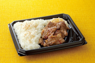 写真：セイコーマートの「ＨＯＴ　ＣＨＥＦジンギスカン弁当」（セコマ提供）