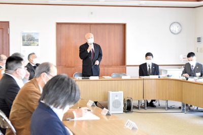 写真：周年事業を盛り込んだ事業計画を承認した評議員会