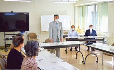 写真：本年度事業計画などを決めた室蘭市明るい選挙推進協の総会