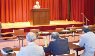 写真：市民憲章普及のため、本年度の事業を承認した定期総会