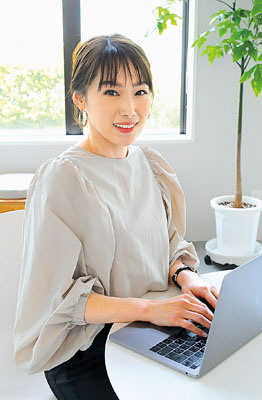 写真：「室蘭での知名度を上げたい」と話す鈴木さん