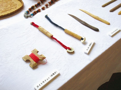 写真：能登康昭氏の作品展