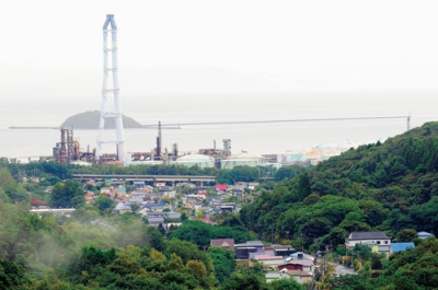 写真：下落率で胆振管内１位となった室蘭市陣屋町４丁目の住宅地