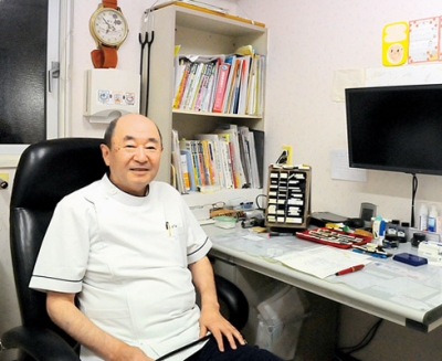 写真：「感謝の気持ちでいっぱい」と語る稲川院長
