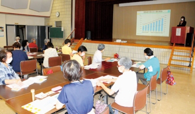 写真：認知症の知識と予防策を学んだかろやか元気塾