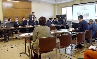 写真：登別温泉地区を皮切りに始まった地区懇談会