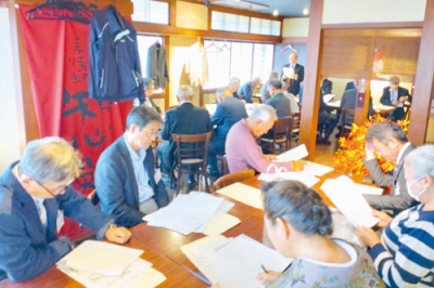 写真：４年ぶりに開催した関東そうべつ会の総会・懇親会（提供写真）