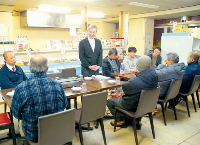 写真：洞爺湖周辺の調理師や農家らが集まり発足した地場産品研究会