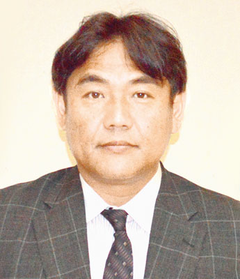 写真：かなまる・じゅん　豊浦建設工業社長。社長に就任して３年目。商工会では副会長を３期９年務めた。豊浦町出身。４９歳。