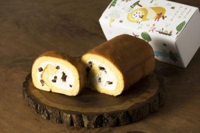 写真：「きこりのロールケーキ」