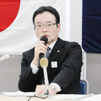 写真：「安心して過ごせる地域づくりを目指す」と話す牧野局長