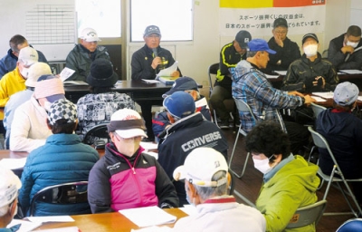 写真：ルールやマナーについて学んだ室蘭パークゴルフ協会の研修会