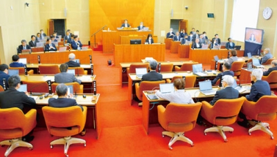 写真：３年連続１位となった登別市議会