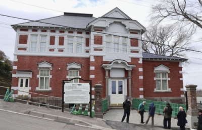 写真：改修されホテルとして利用される「旧ロシア領事館」＝函館市