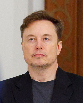 写真：イーロン・マスク氏（ロイター＝共同）