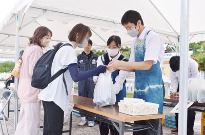 写真：６月３日に開催する伊達高等養護学校の藍育ファンディング（写真は昨年）