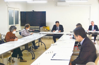 写真：本年度の事業計画を決めた明るい選挙推進協議会