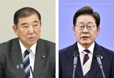 写真：石破茂首相、韓国の李在明大統領
