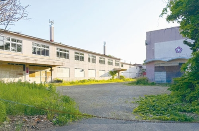 写真：２０２６年１月ごろに売却する旧高砂小跡地
