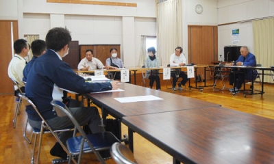 写真：地域の連携や災害時の対応について話し合われた意見交換会