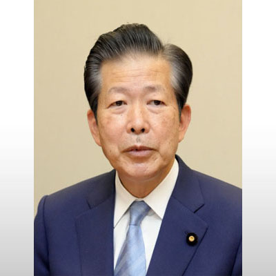 写真：公明党元代表の山口那津男参院議員