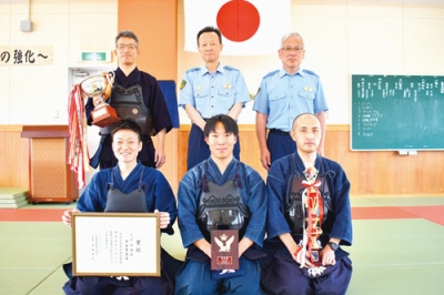 写真：「再び優勝旗を」気を引き締め直す伊達署員たち