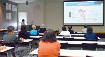 写真：頭頸部がんについて学んだセミナー