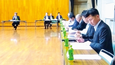 写真：本年度事業計画を了承した噴火湾胆振海区漁業振興推進協議会の通常総会