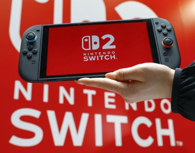 写真：任天堂の家庭用ゲーム機「ニンテンドースイッチ２」