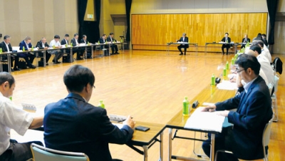 写真：本年度事業計画を決めたえりも以西栽培漁業振興推進協議会総会