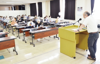 写真：絵鞆半島の自然の役割を学んだ講座
