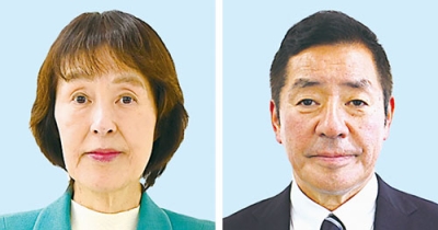 写真：（左から）高橋はるみ氏、勝部賢志氏