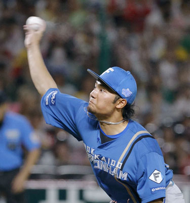 写真：ソフトバンク戦に先発した日本ハム・伊藤＝みずほペイペイドーム