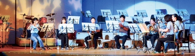 写真：多彩なプログラムで聴衆を魅了した定期演奏会