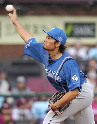 写真：楽天戦に先発した日本ハム・伊藤＝楽天モバイルパーク
