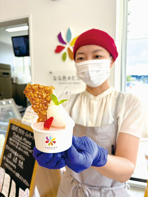 写真：一番人気のいちごミルク