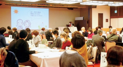 写真：星澤さんの講演を通じて、健やかな食生活の重要性を学んだ講演会