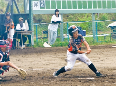 写真：熱戦を展開した少年野球大会