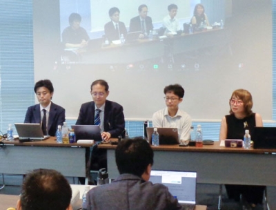写真：「日本患者会議」が開いたシンポジウム＝８月、東京都中央区