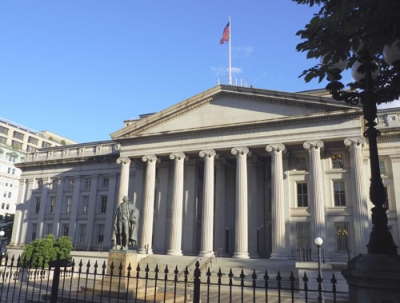 写真：米財務省＝２０２２年６月、ワシントン（共同）