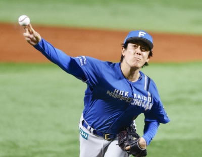 写真：ソフトバンク戦に先発した日本ハム・北山＝みずほペイペイドーム