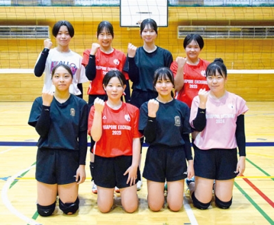 写真：全国大会に出場する「アルテミス室蘭ジュニア」のメンバー