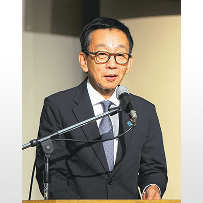 写真：「室蘭の強みの製造業が社会課題の解決にも生かせるのでは」と語る船橋氏